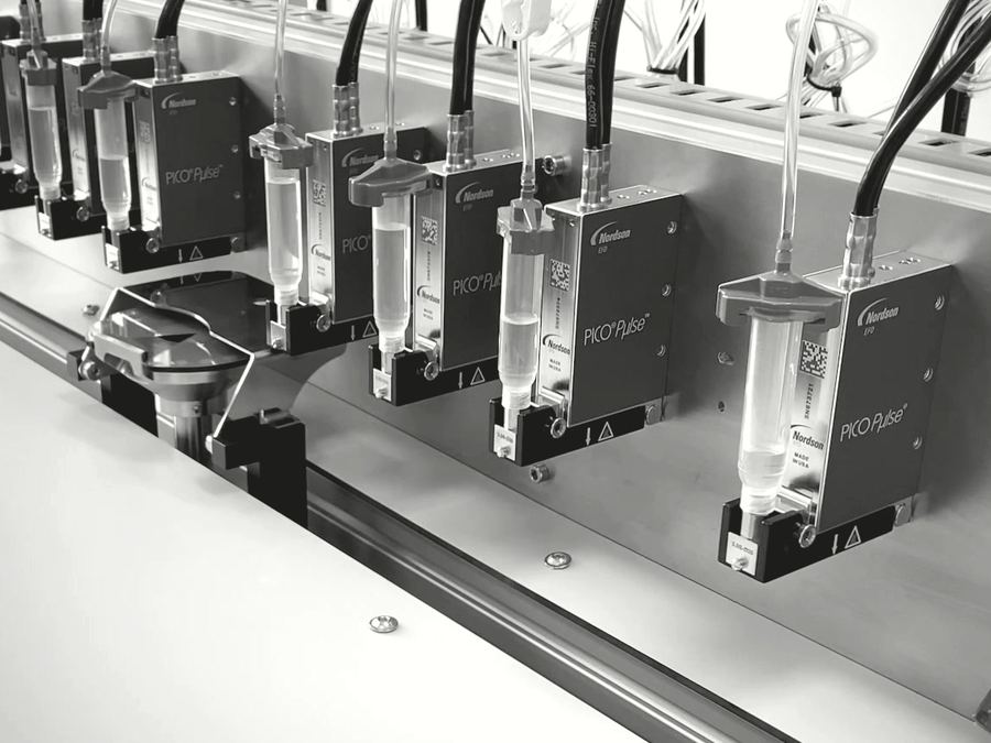Multi-channel precision dispensing test system